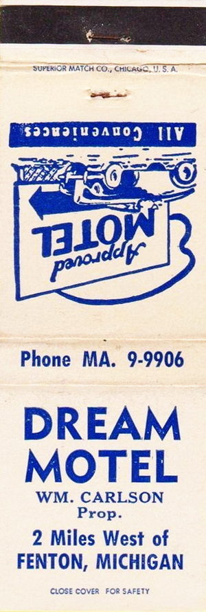 Dream Motel - Matchbook (newer photo)